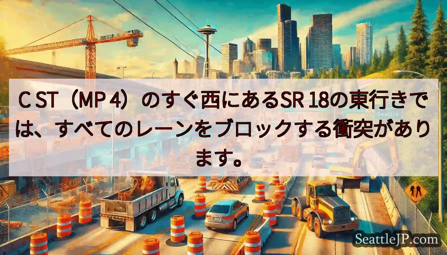 C ST（MP 4）のすぐ西にあるSR