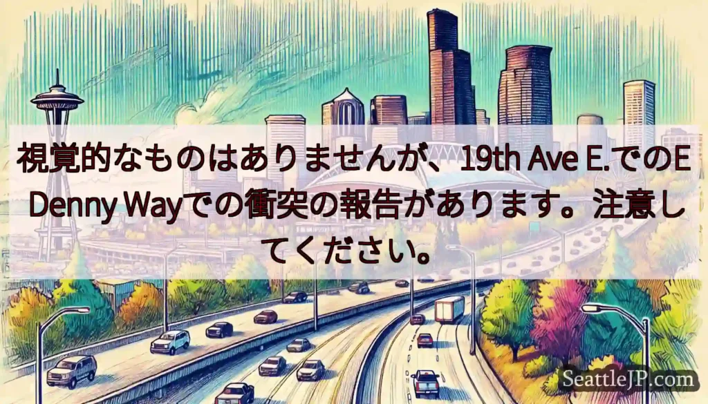 視覚的なものはありませんが、19th Ave E.でのE Denny