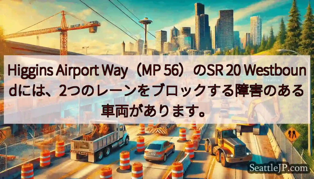 Higgins Airport Way（MP 56）のSR 20