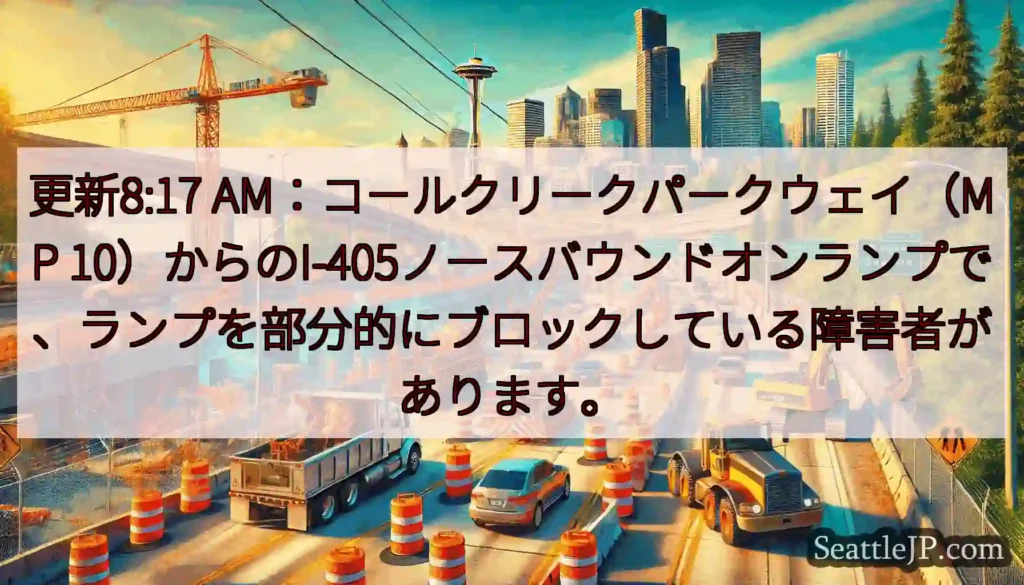 更新8:17 AM：コールクリークパークウェイ（MP