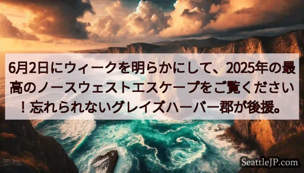 6月2日にウィークを明らかにして、2025年の最高のノースウェストエスケープをご覧ください！忘れられ