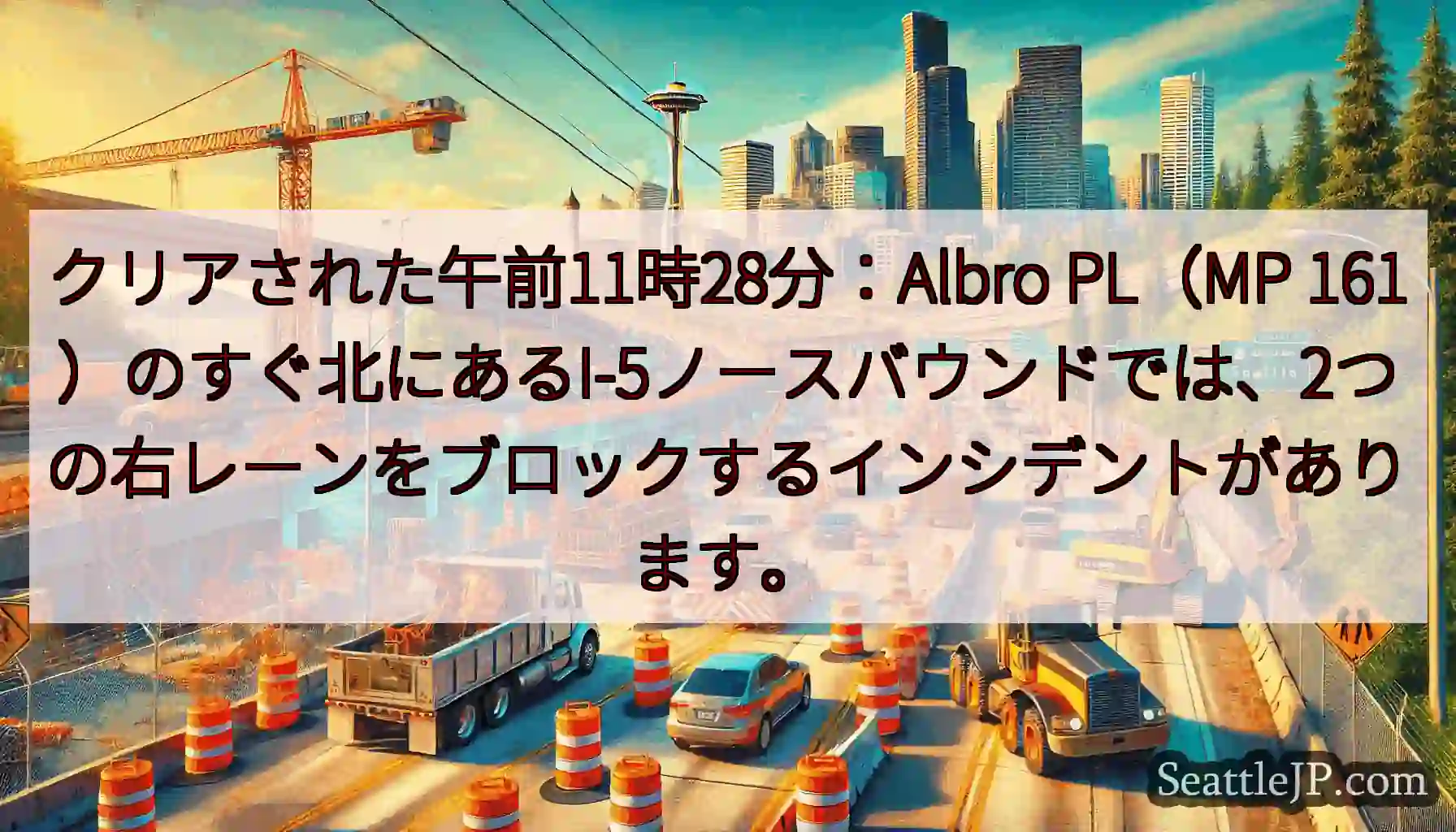 クリアされた午前11時28分：Albro PL（MP