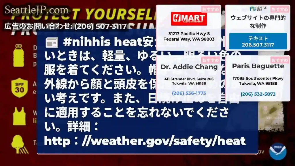 #nihhis heat安全週間：