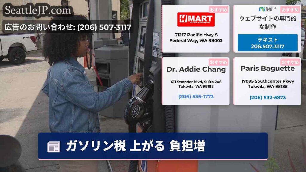 ガソリン税 上がる 負担増