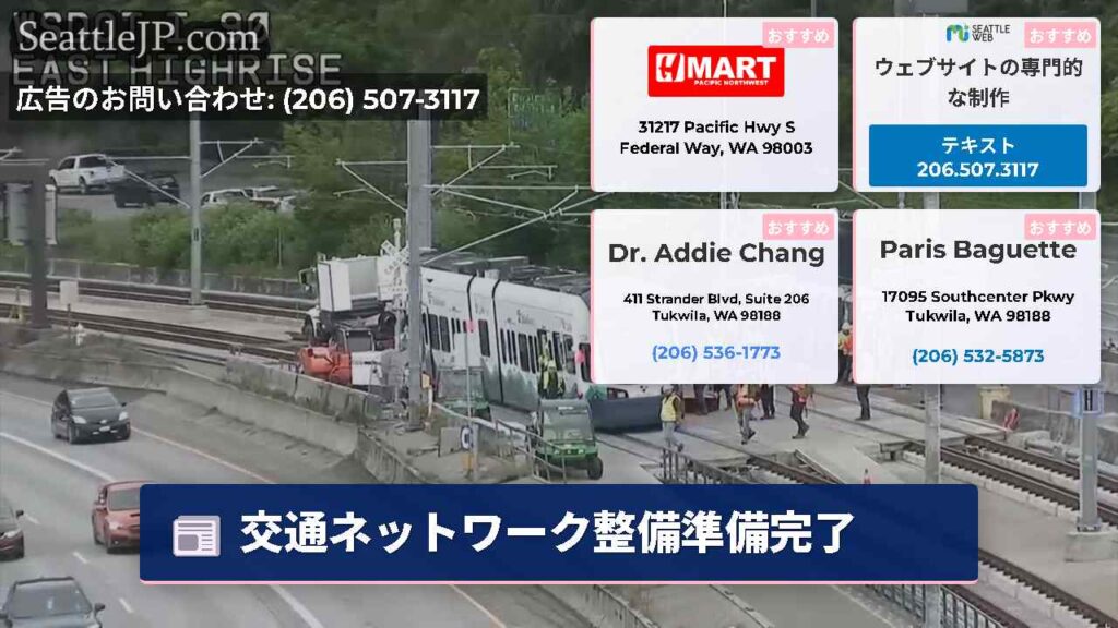交通ネットワーク整備準備完了