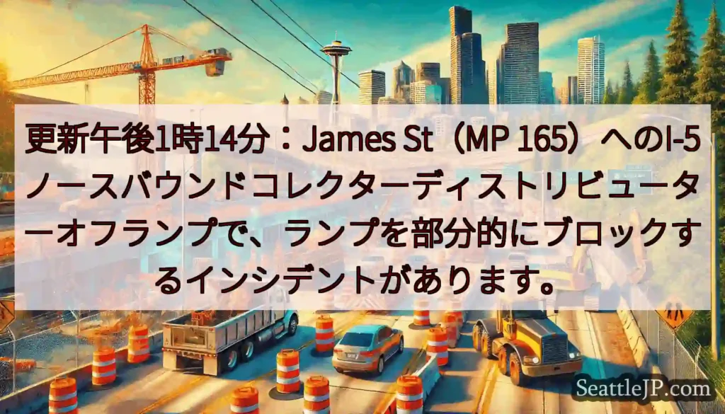 更新午後1時14分：James St（MP
