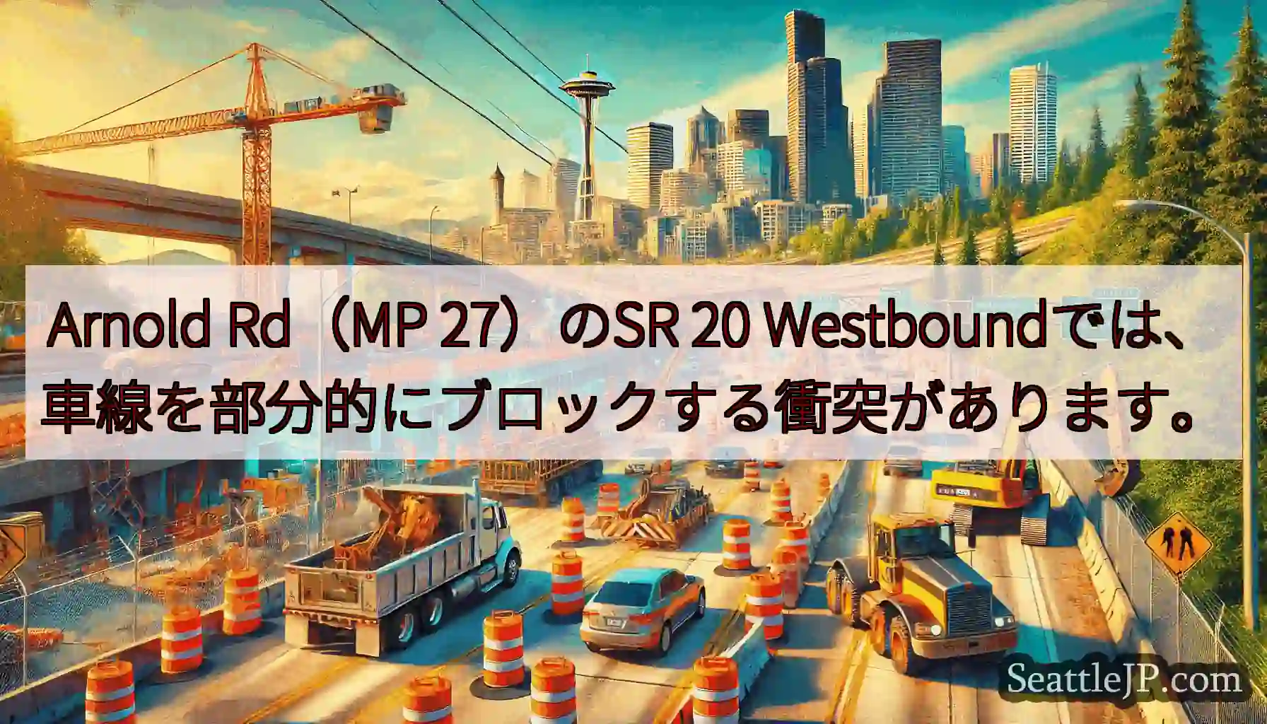 Arnold Rd（MP 27）のSR 20