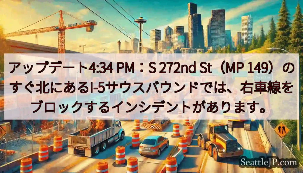 アップデート4:34 PM：S 272nd St（MP