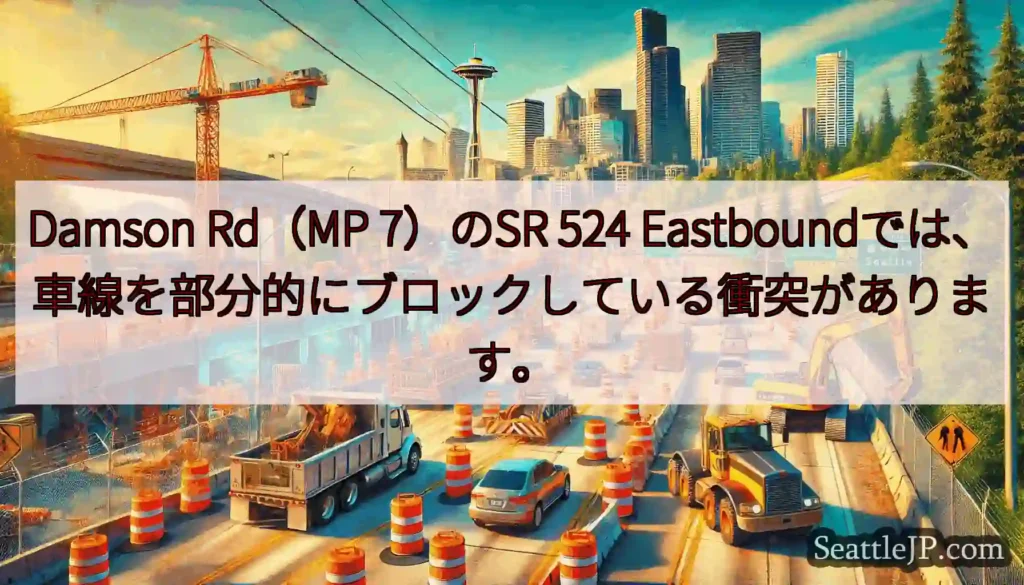 Damson Rd（MP 7）のSR 524