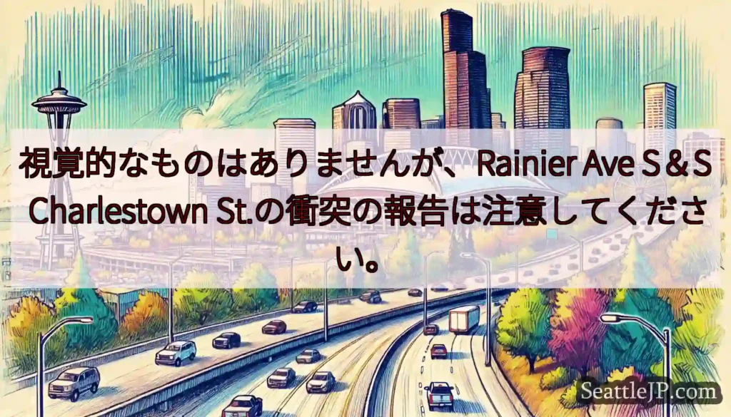 視覚的なものはありませんが、Rainier Ave S＆S Charlestown