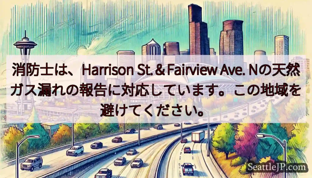 消防士は、Harrison St.＆Fairview Ave.