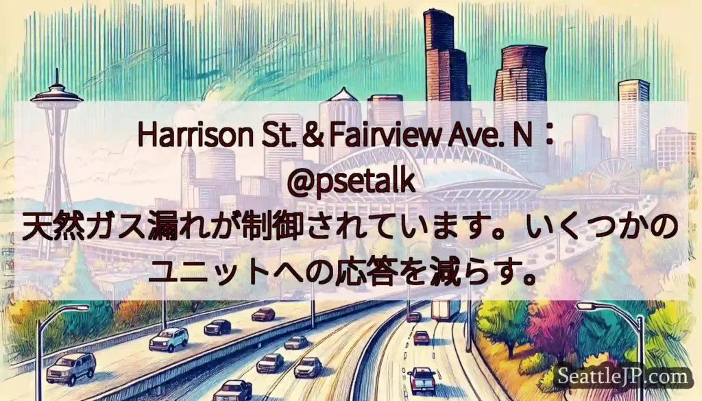 Harrison St.＆Fairview Ave. N：