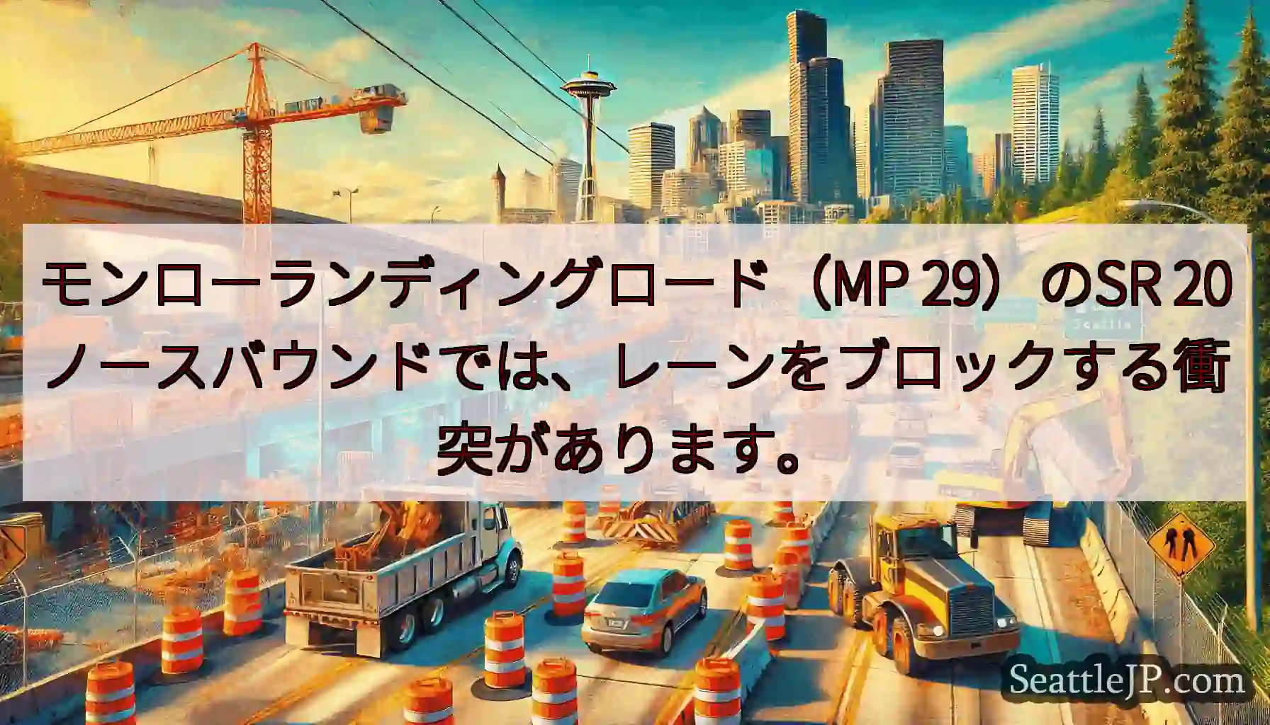 モンローランディングロード（MP 29）のSR