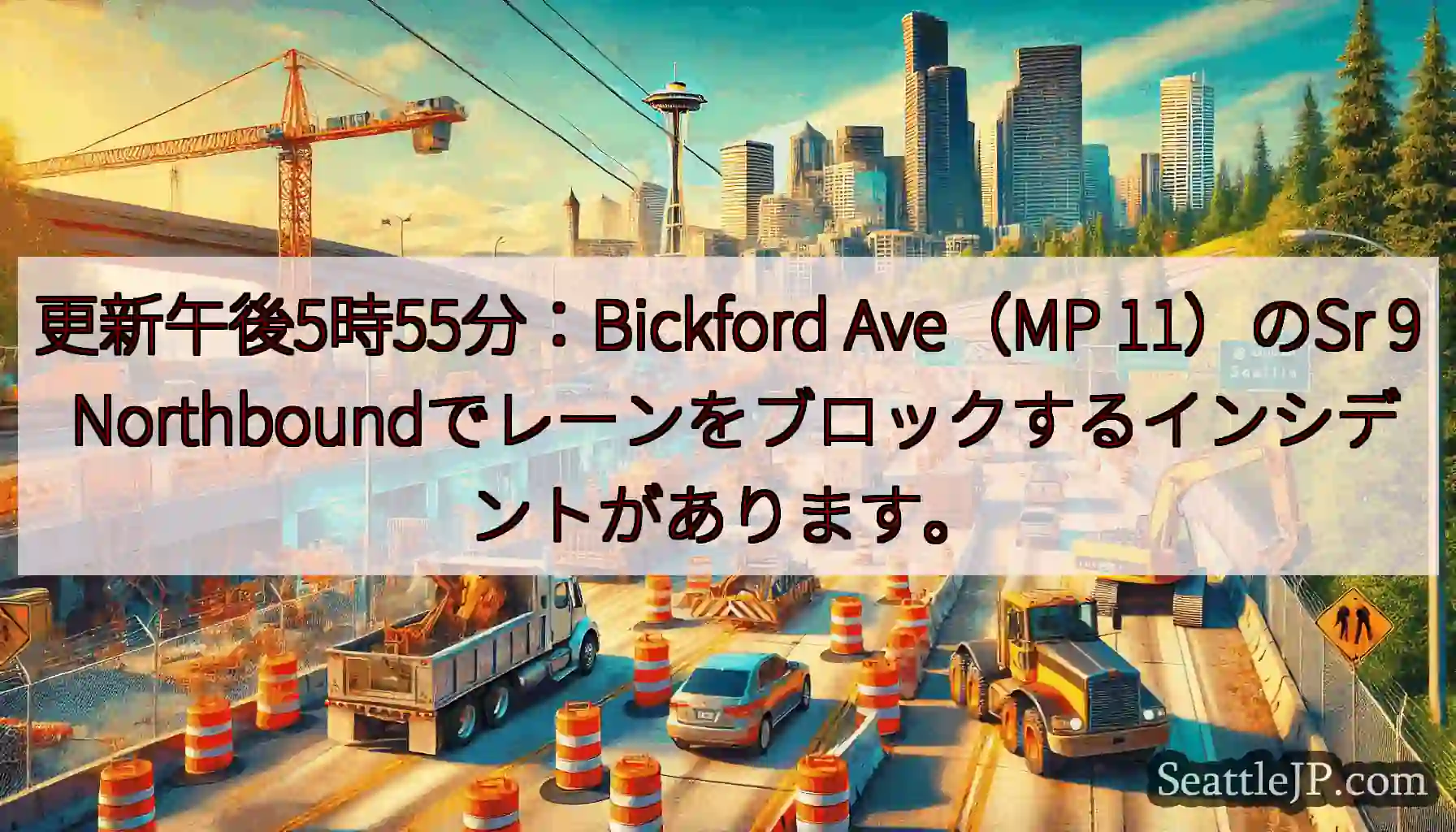 更新午後5時55分：Bickford Ave（MP 11）のSr 9