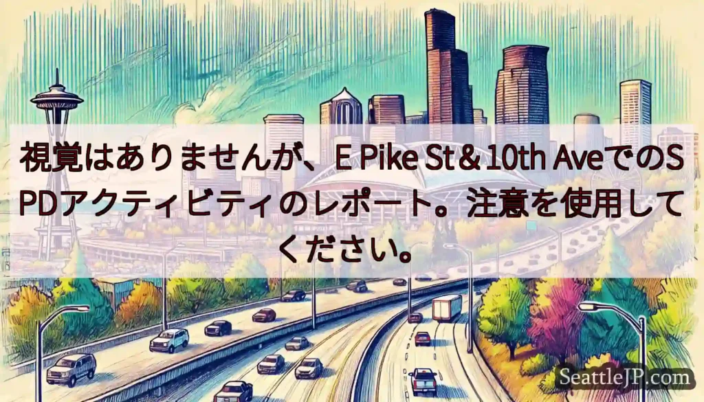 視覚はありませんが、E Pike St＆10th