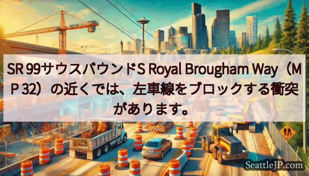 SR 99サウスバウンドS Royal Brougham Way（MP