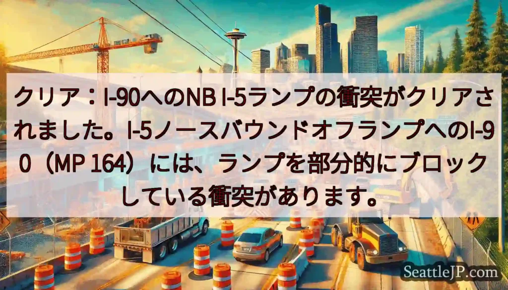 クリア：I-90へのNB