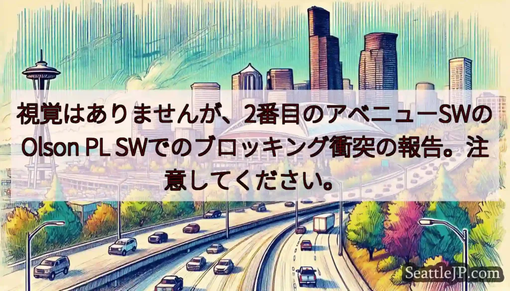 視覚はありませんが、2番目のアベニューSWのOlson PL