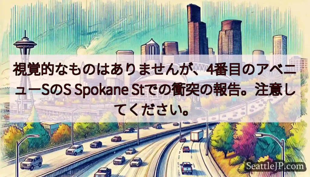 視覚的なものはありませんが、4番目のアベニューSのS Spokane