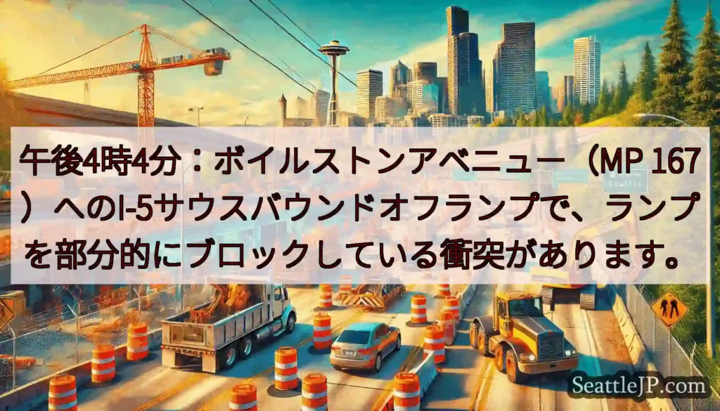 午後4時4分：ボイルストンアベニュー（MP