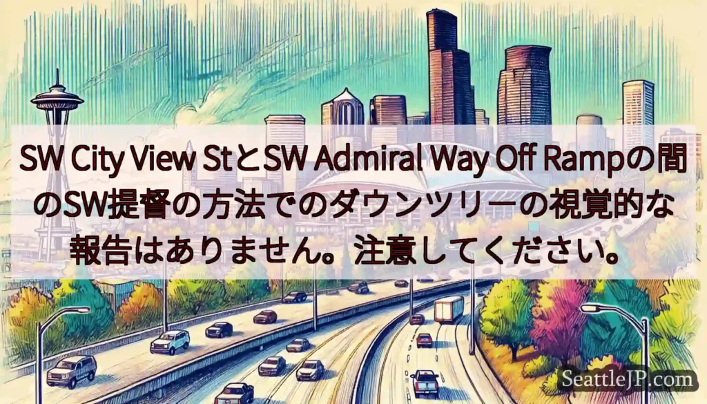 SW City View StとSW Admiral Way Off