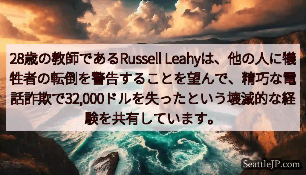 28歳の教師であるRussell