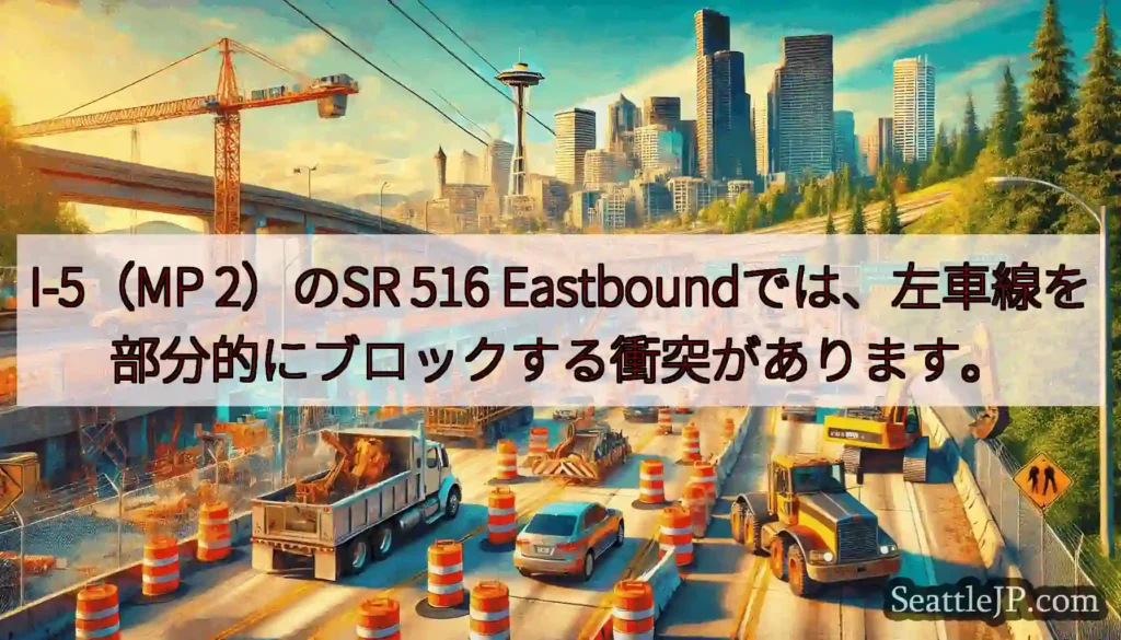 I-5（MP 2）のSR 516