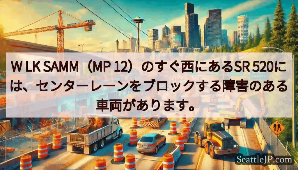W LK SAMM（MP 12）のすぐ西にあるSR