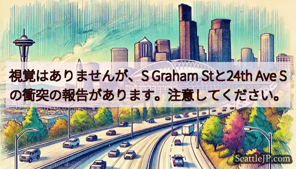 視覚はありませんが、S Graham Stと24th Ave