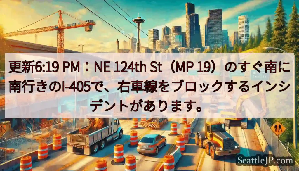 更新6:19 PM：NE 124th St（MP