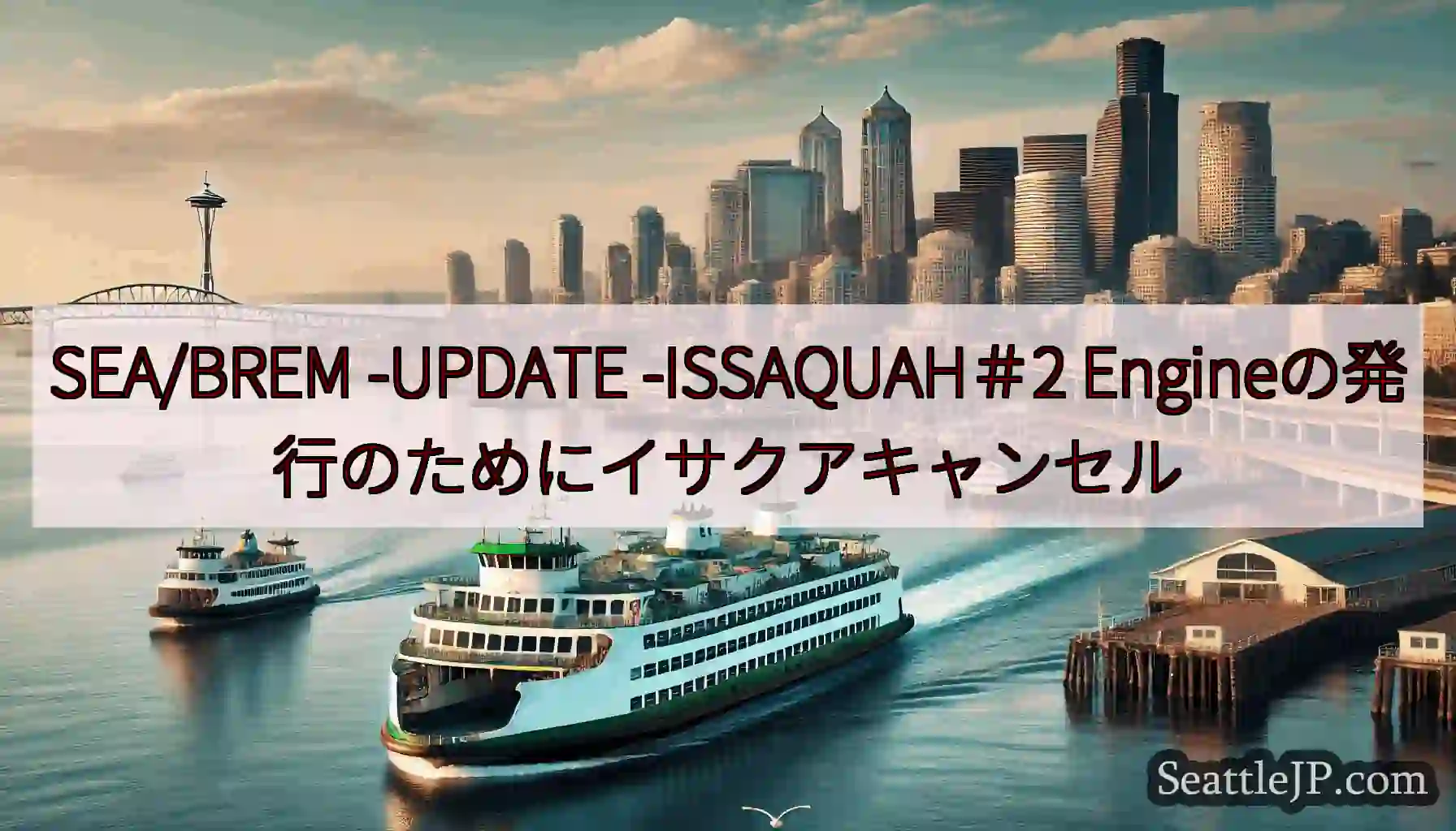 SEA/BREM -UPDATE -ISSAQUAH＃2