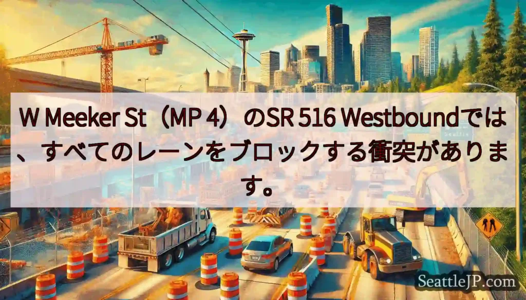 W Meeker St（MP 4）のSR 516