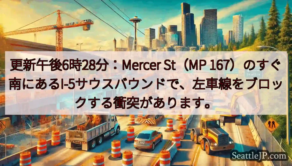 更新午後6時28分：Mercer St（MP