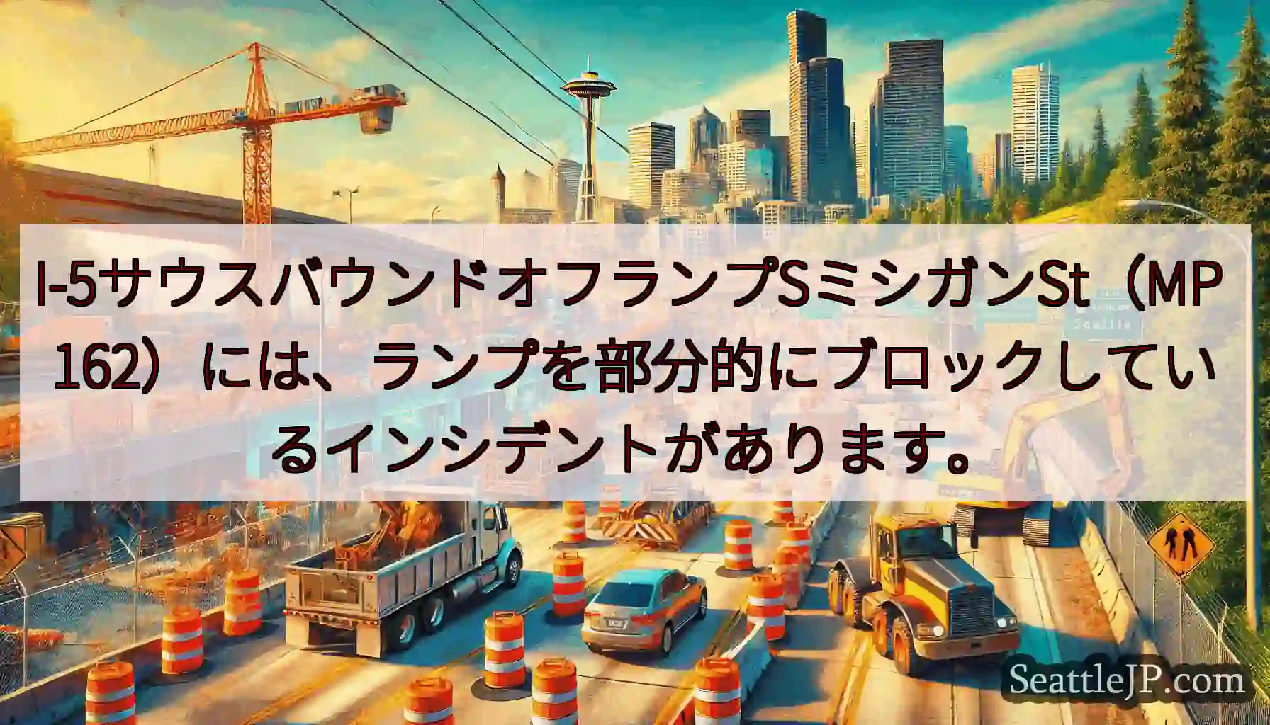 I-5サウスバウンドオフランプSミシガンSt（MP