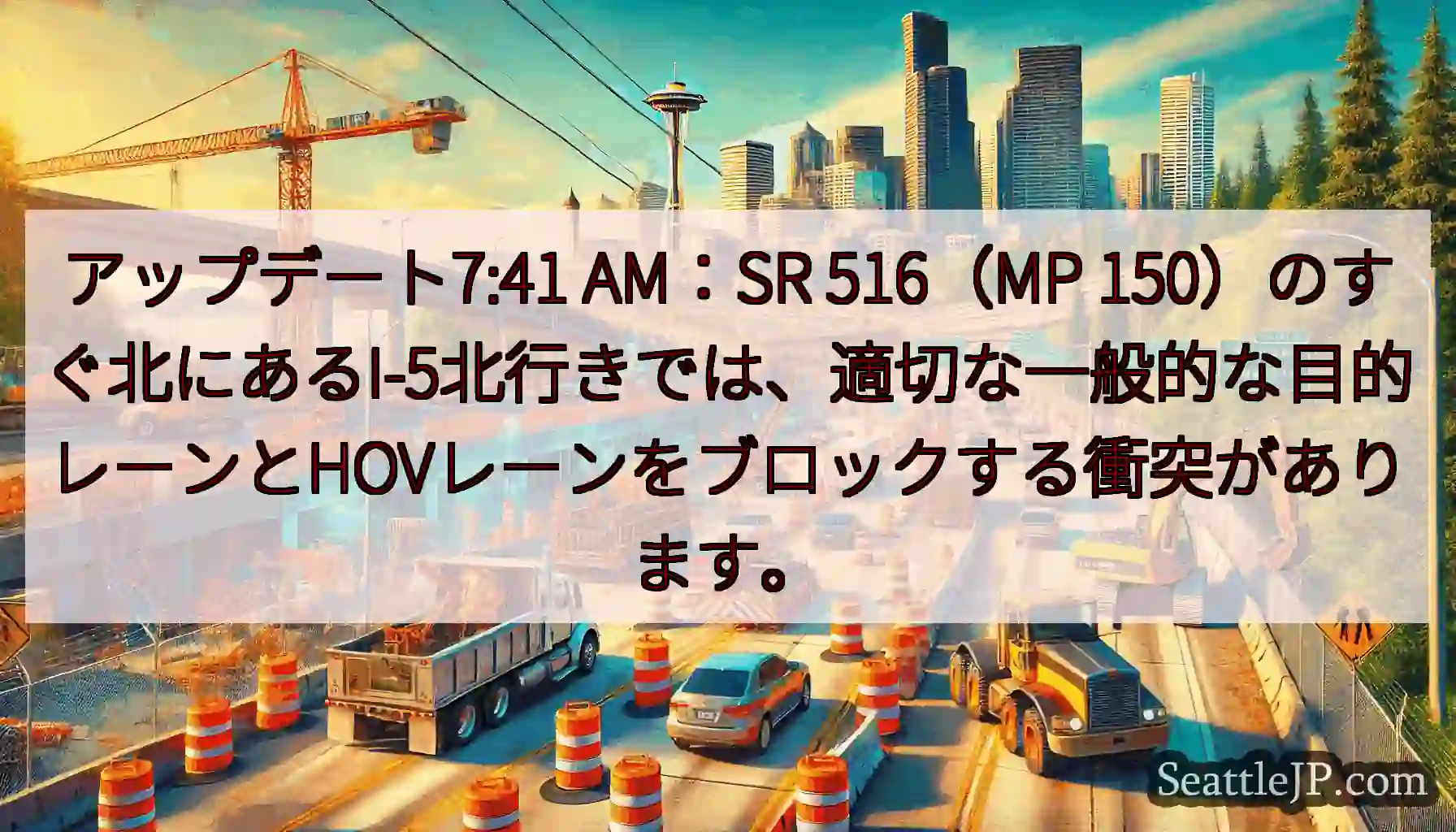 アップデート7:41 AM：SR 516（MP