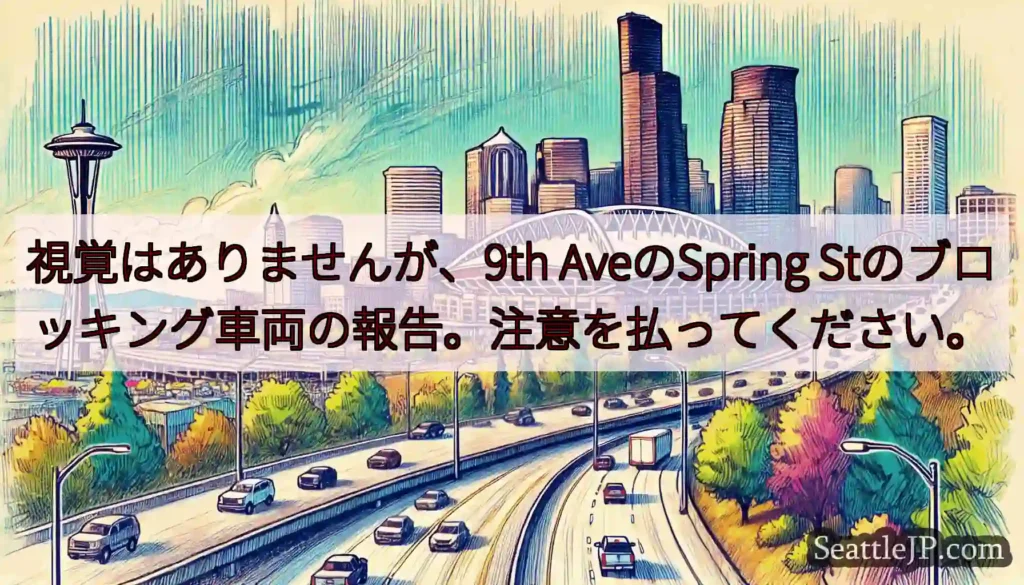 視覚はありませんが、9th AveのSpring