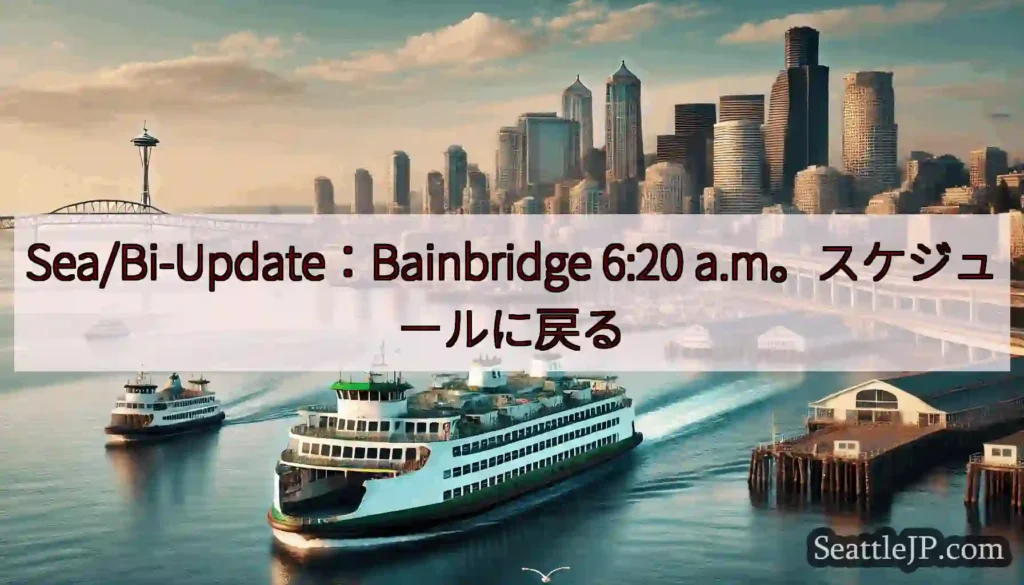 Sea/Bi-Update：Bainbridge 6:20