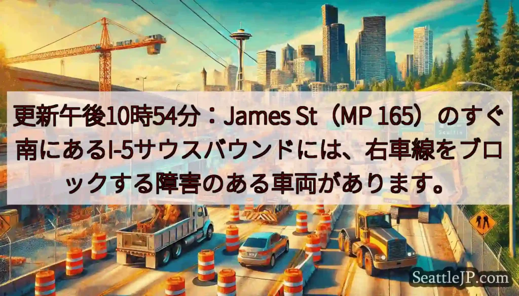 更新午後10時54分：James St（MP