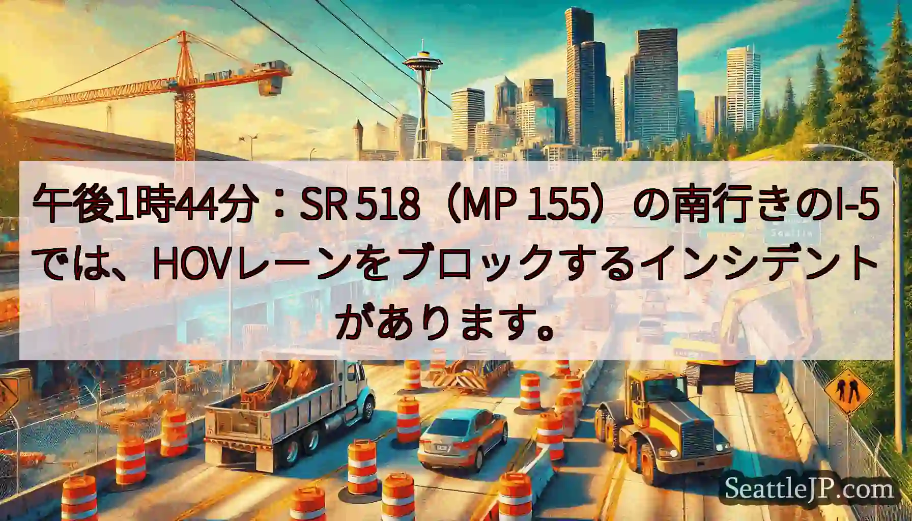 午後1時44分：SR 518（MP