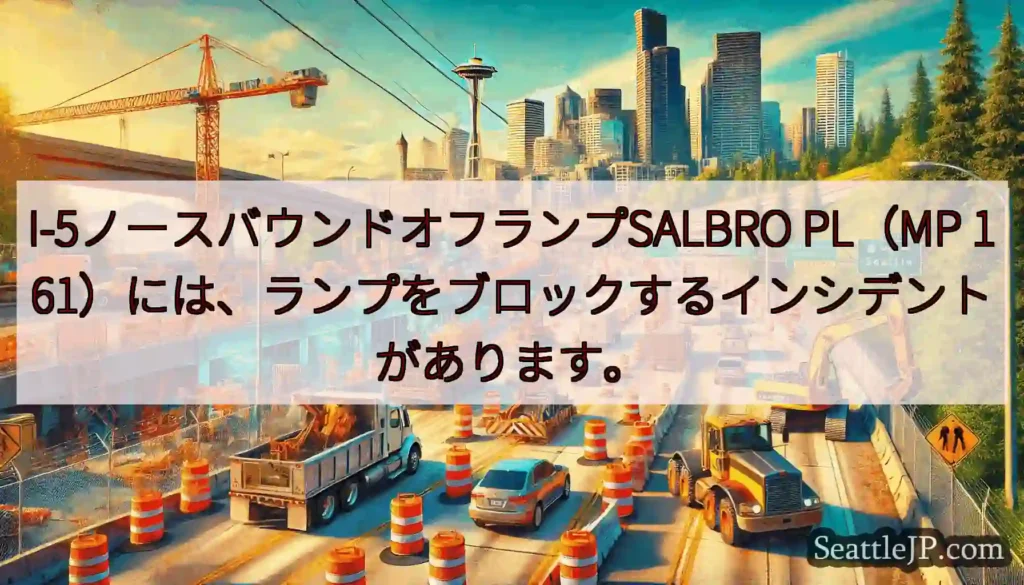 I-5ノースバウンドオフランプSALBRO PL（MP