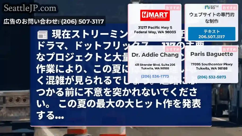 現在ストリーミング：遅延、迂回、ドラマ、ドットフリックス。