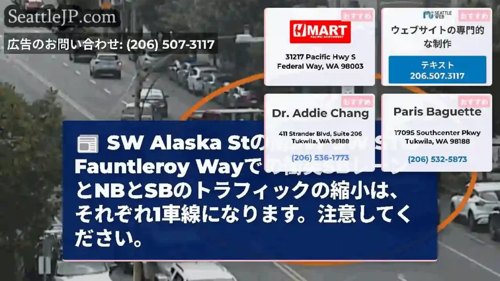SW Alaska Stの南SW SW STのFauntleroy