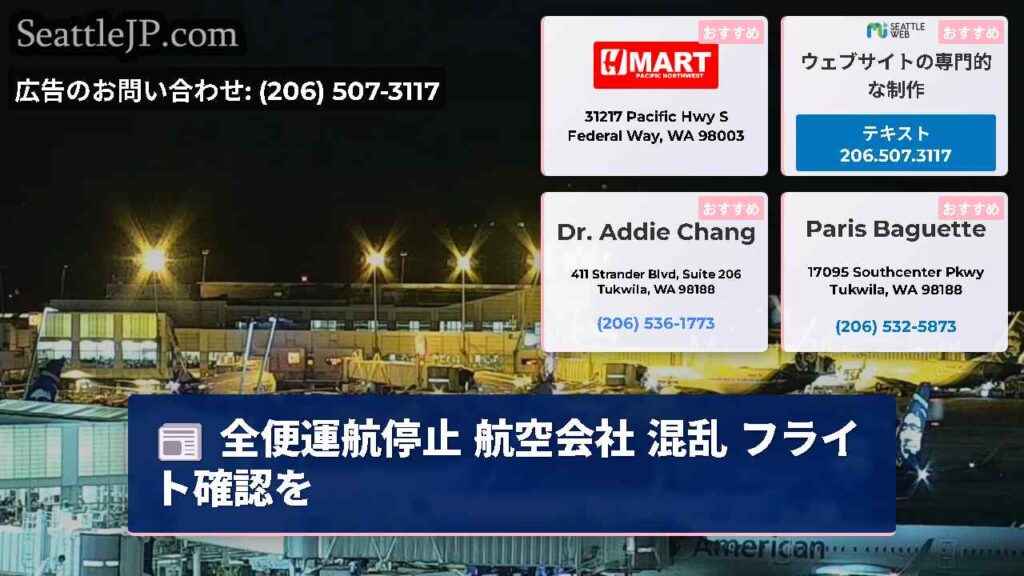 全便運航停止 航空会社 混乱 フライト確認を
