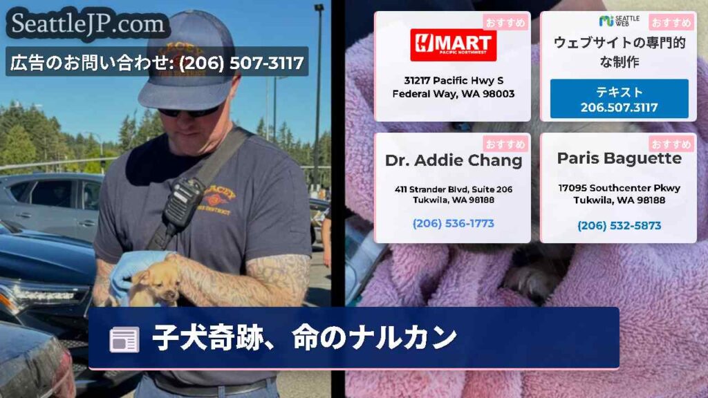 子犬奇跡、命のナルカン