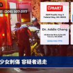 少女刺傷 容疑者逃走