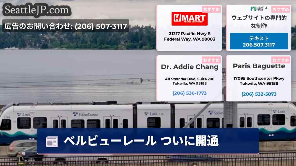 ベルビューレール ついに開通