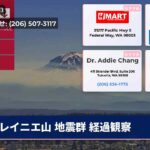 レイニエ山 地震群 経過観察