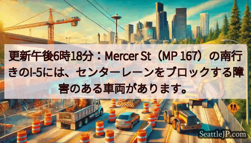 更新午後6時18分：Mercer St（MP