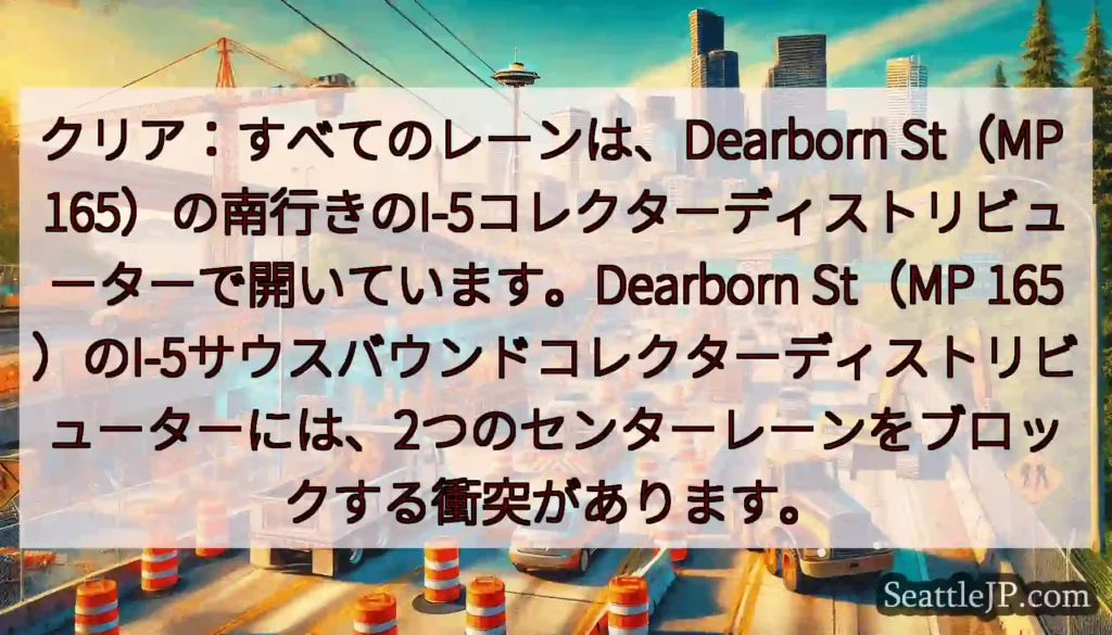 クリア：すべてのレーンは、Dearborn St（MP