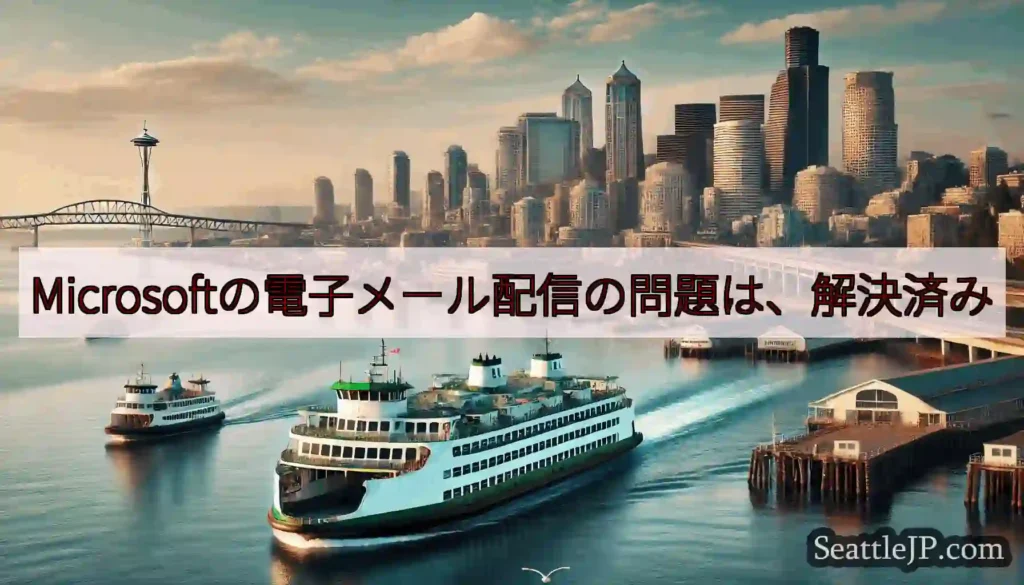 Microsoftの電子メール配信の問題は、解決済みhttps://wsdot.com/ferrie